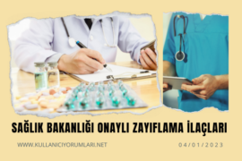 Sağlık Bakanlığı onaylı zayıflama ilaçları [Güncel]